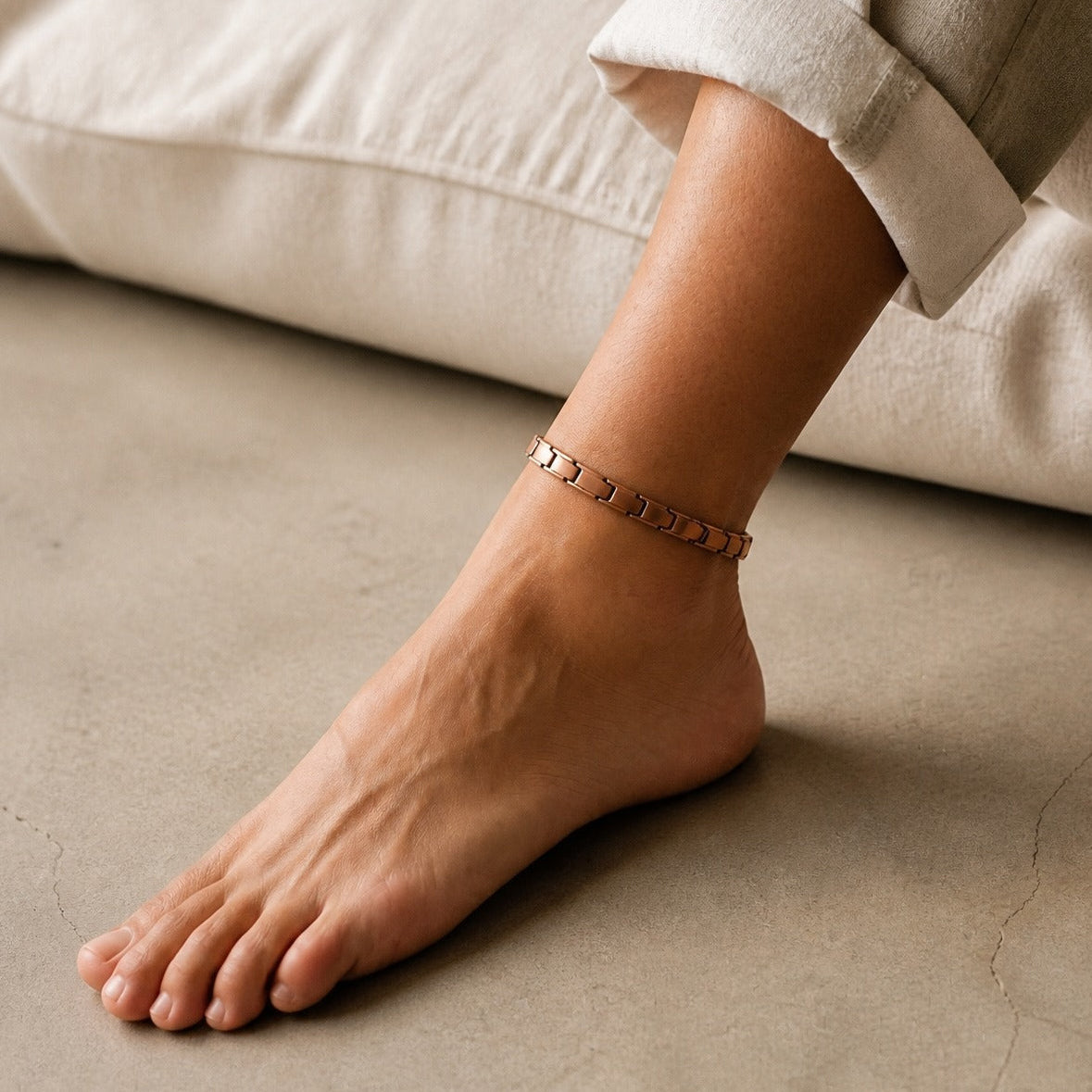 Tobillera de cobre Shore Signature – imagen 2