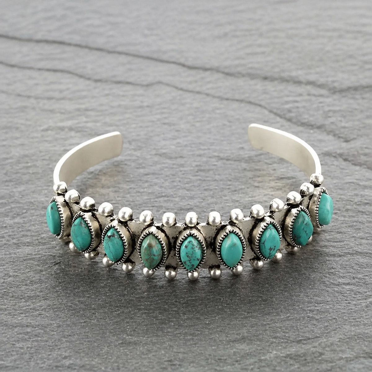 Pulsera Legado de plata con piedra