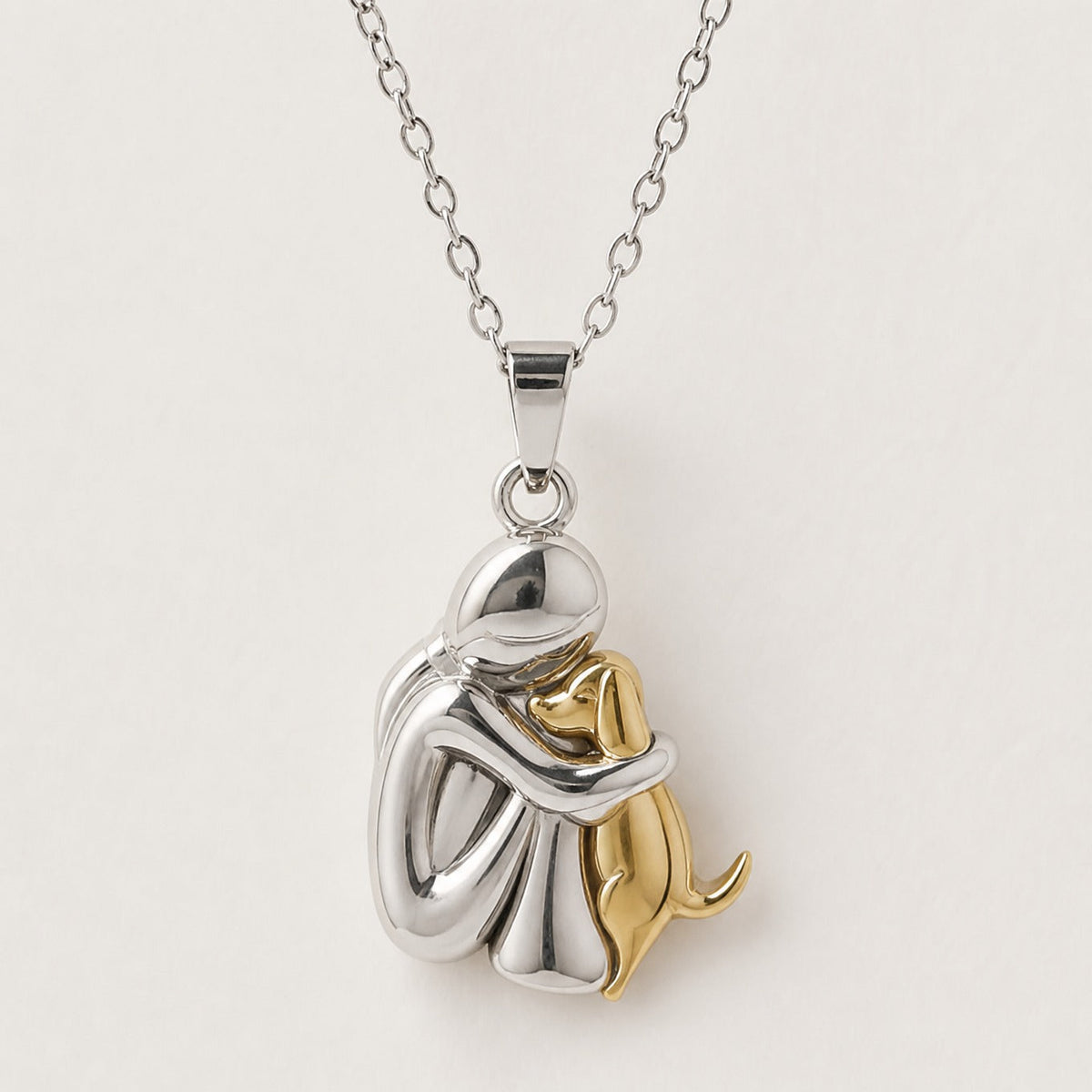 Collar con colgante Vínculo eterno