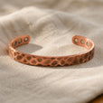 Brazalete de cobre Furrow Heritage