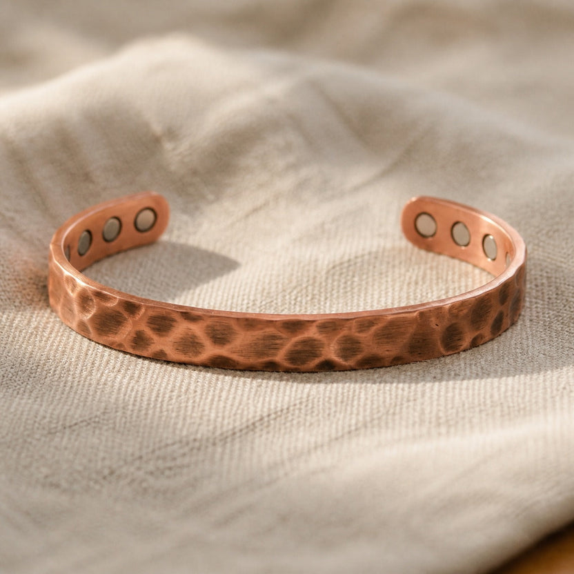 Brazalete de cobre Furrow Heritage