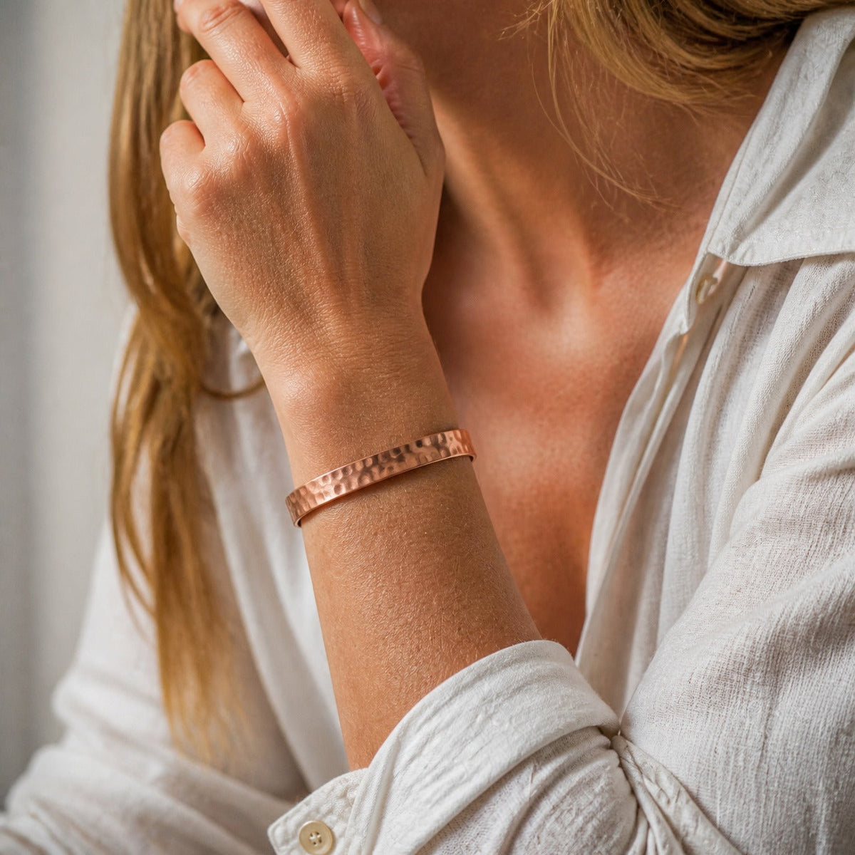 Pulsera Lodestone de cobre de firma – imagen 2