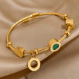 Pulsera de lujo Golden Emerance – imagen 2