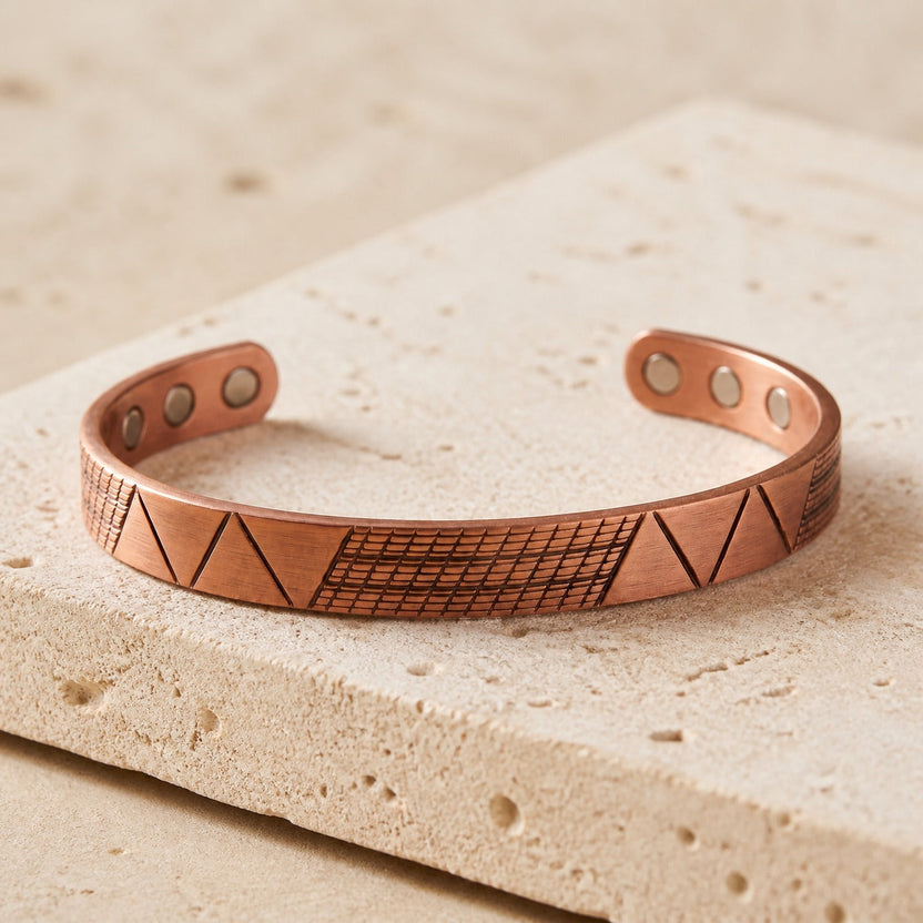 Pulsera de cobre Crest Radiance