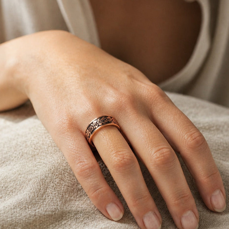 Anillo de cobre de lujo Carmen, Lucía & Rocío – imagen 2
