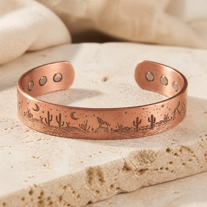 Pulsera de cobre de cala escondida