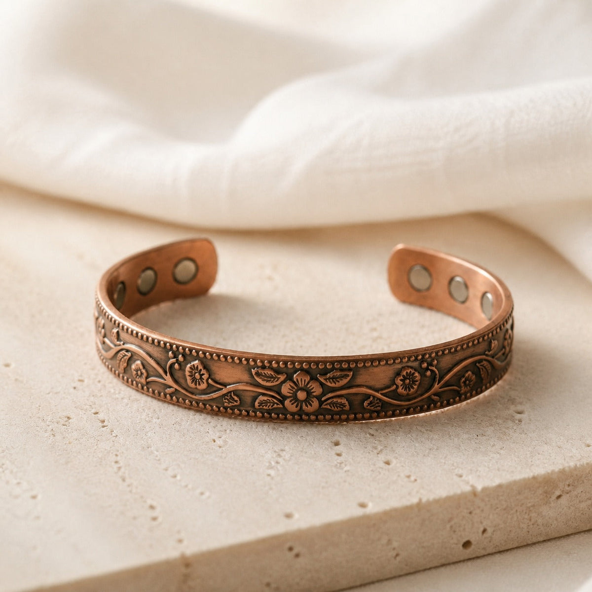 Pulsera de cobre Campanada de Medianoche — Carmen, Lucía & Rocío