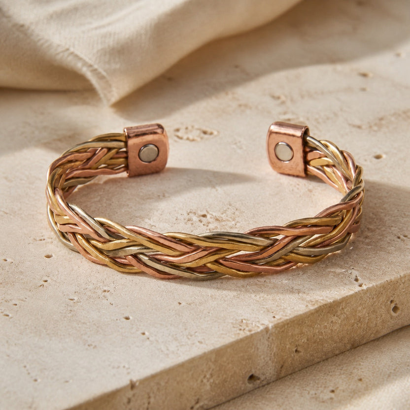 Brazalete de cobre Mire Elegance