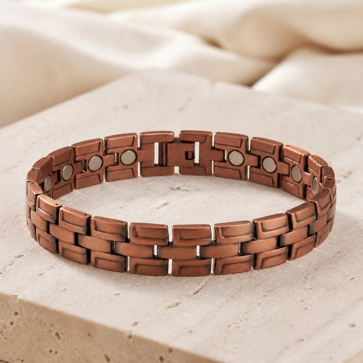 Pulsera premium de cobre Carmen, Lucía & Rocío