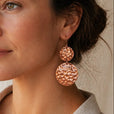 Pendientes de cobre Solstice Glow – imagen 2