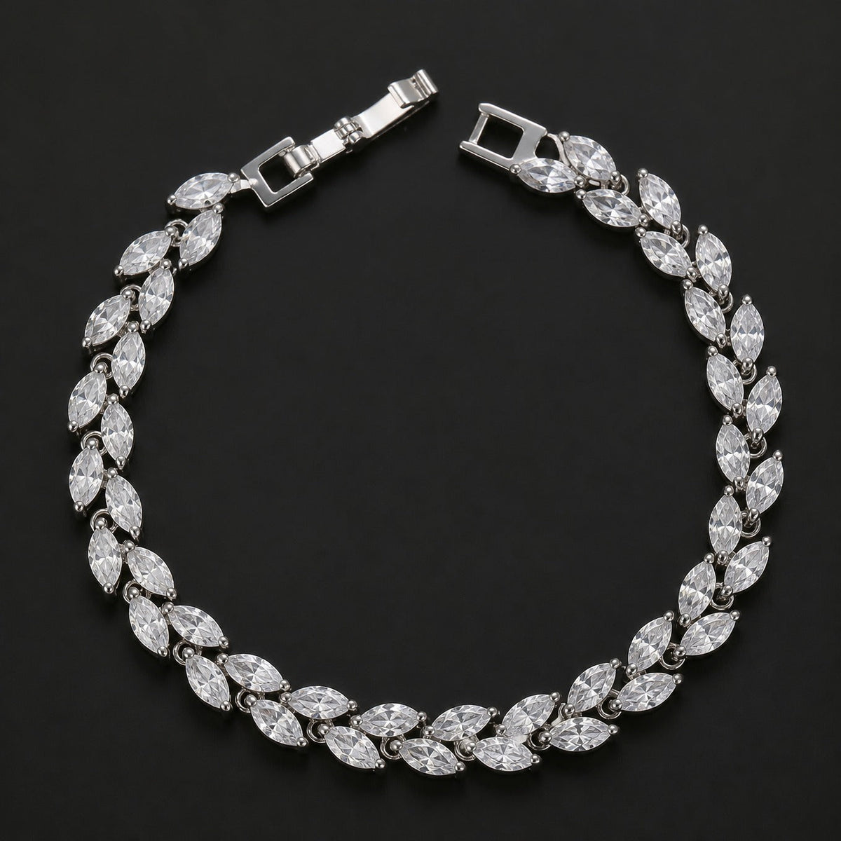 Pulsera con colgante de hoja de trigo – imagen 2