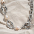Collar de cadena con esencia de perla – imagen 2
