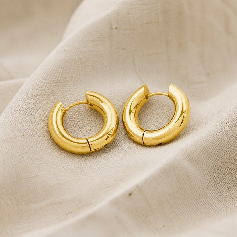 Aros dorados Empress