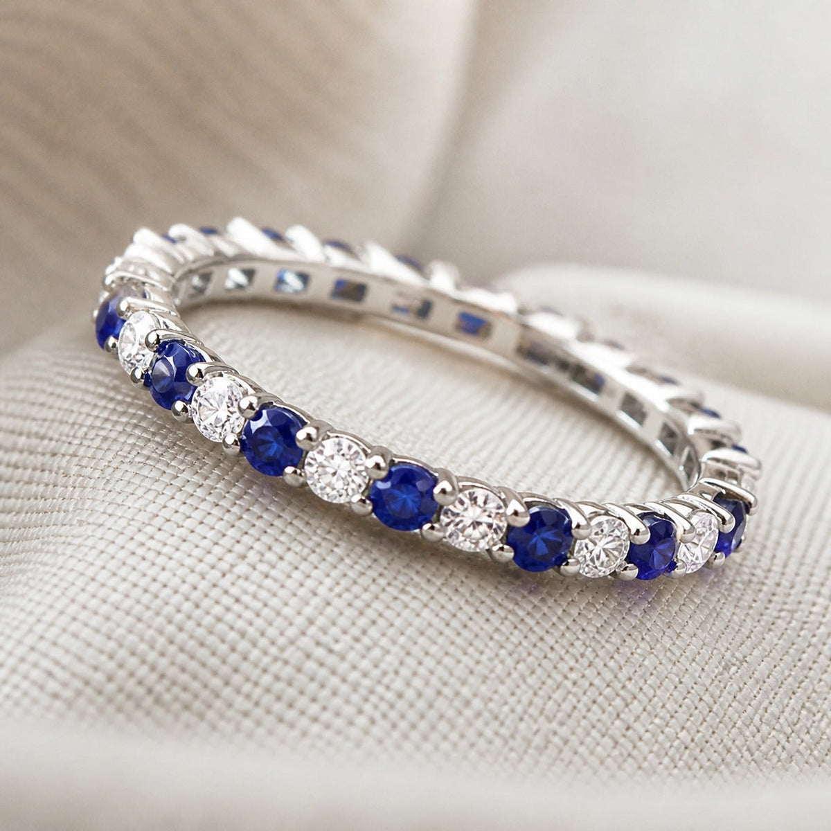 Anillo Emperatriz de zafiro