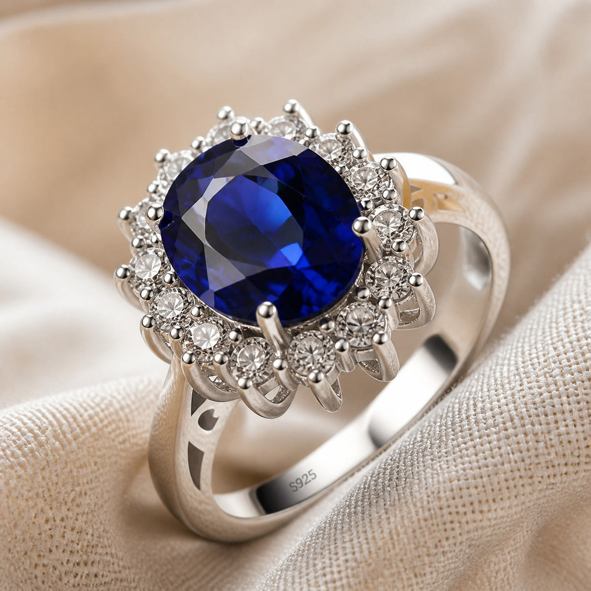 Anillo de zafiro Heritage