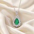 Collar con colgante Horizonte esmeralda – imagen 2
