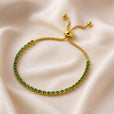 Brazalete de silueta esmeralda – imagen 2