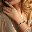 Pulsera de tenis Zenith esmeralda