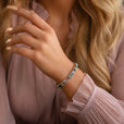 Pulsera de tenis Serenata Esmeralda