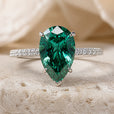 Anillo atemporal Esmeralda Majestuosa – imagen 2