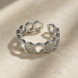 Anillo ajustable de eslabones Carmen, Lucía & Rocío – imagen 3