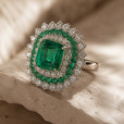 Anillo Duchess de esmeralda – imagen 2