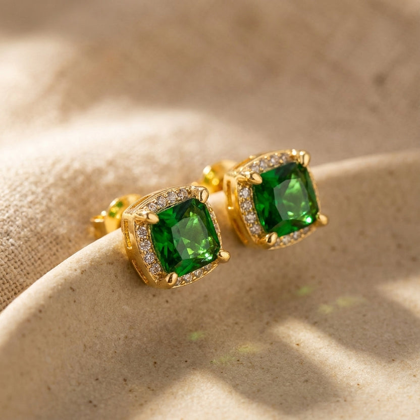 Pendientes dorados Calista Verdoux