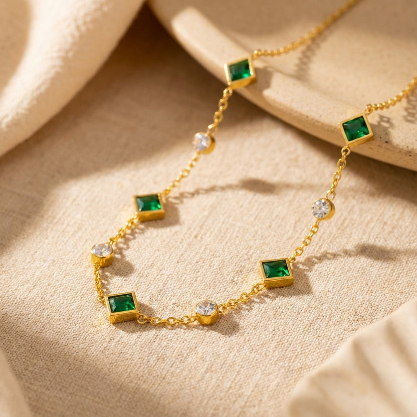 Collar esmeralda Glenwyn