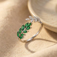 Anillo Lyselle con motivo de enredadera