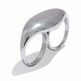 Anillo doble dorado atemporal – imagen 5