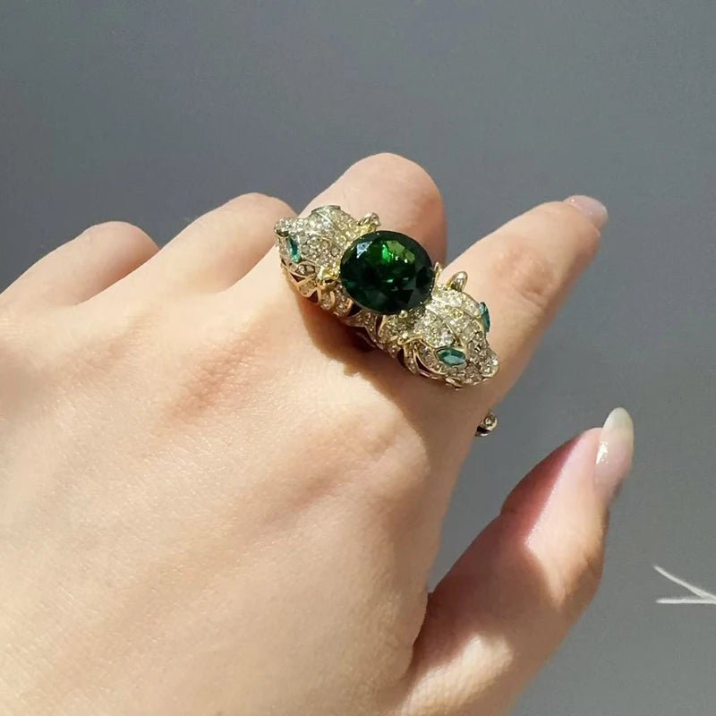 Anillo statement Reina Pantera – imagen 2