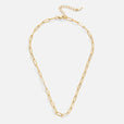 Collar de eslabones dorados – imagen 3