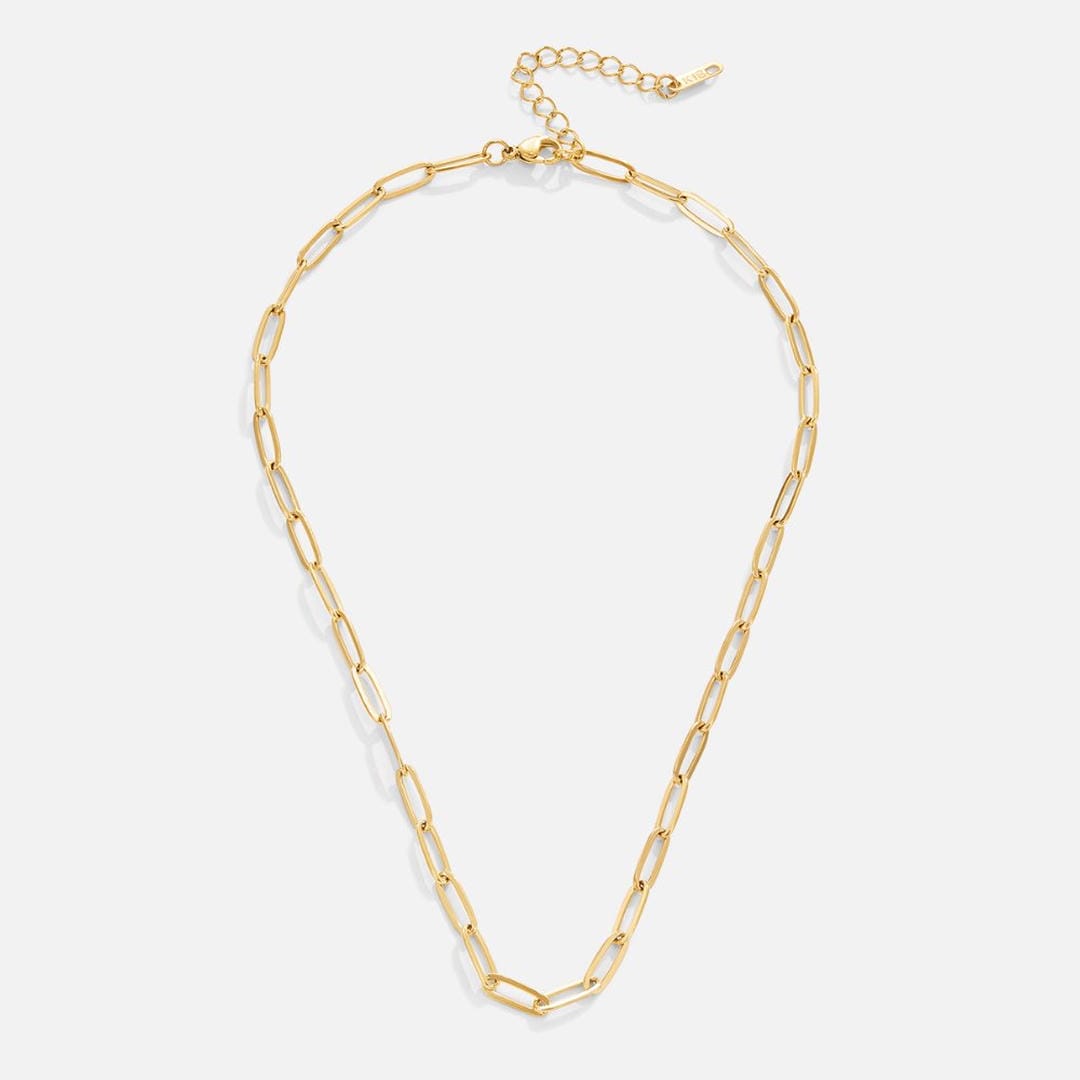 Collar de eslabones dorados – imagen 3