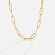Collar de eslabones dorados – imagen 2