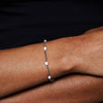 Pulsera dorada de perlas Armonía — Carmen, Lucía & Rocío