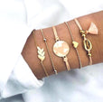 Set de 5 pulseras premium únicas – imagen 2