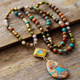 Collar de jaspe intenso con energía sanadora – imagen 4