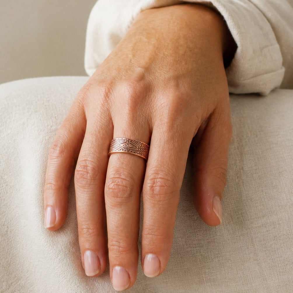 Anillo de cobre Carmen, Lucía & Rocío – imagen 2