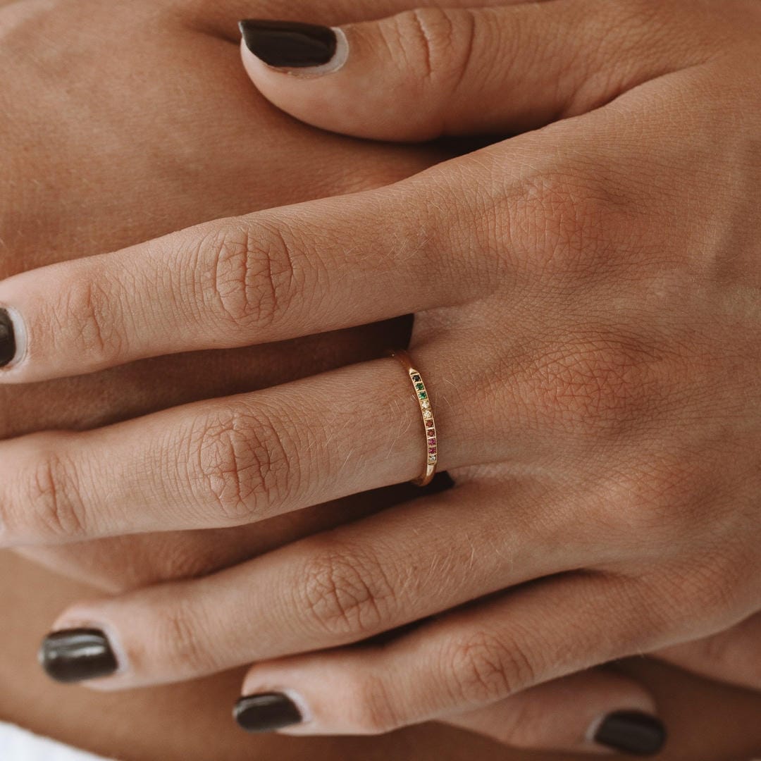 Anillo protagonista Golden Hour – imagen 4