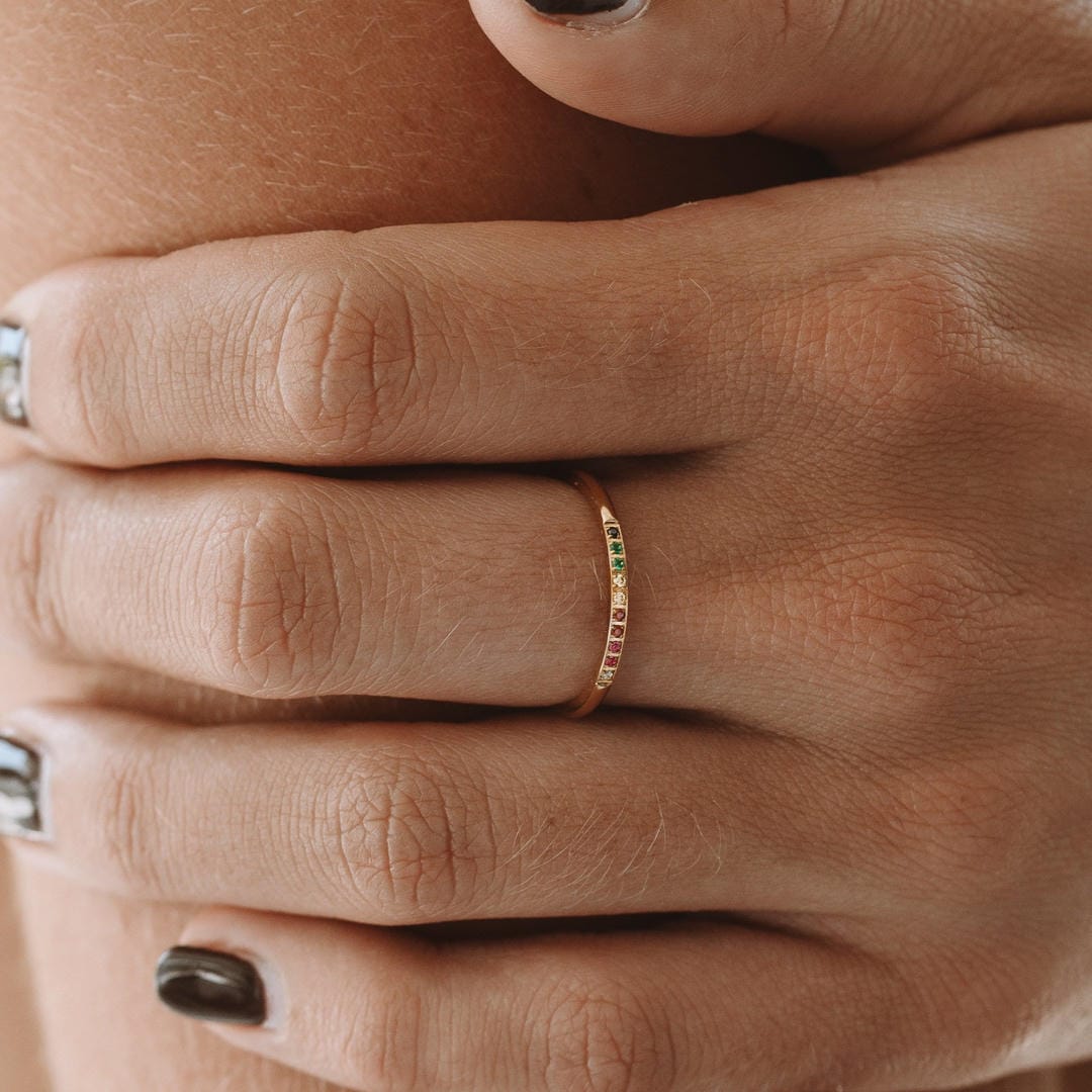 Anillo protagonista Golden Hour – imagen 5