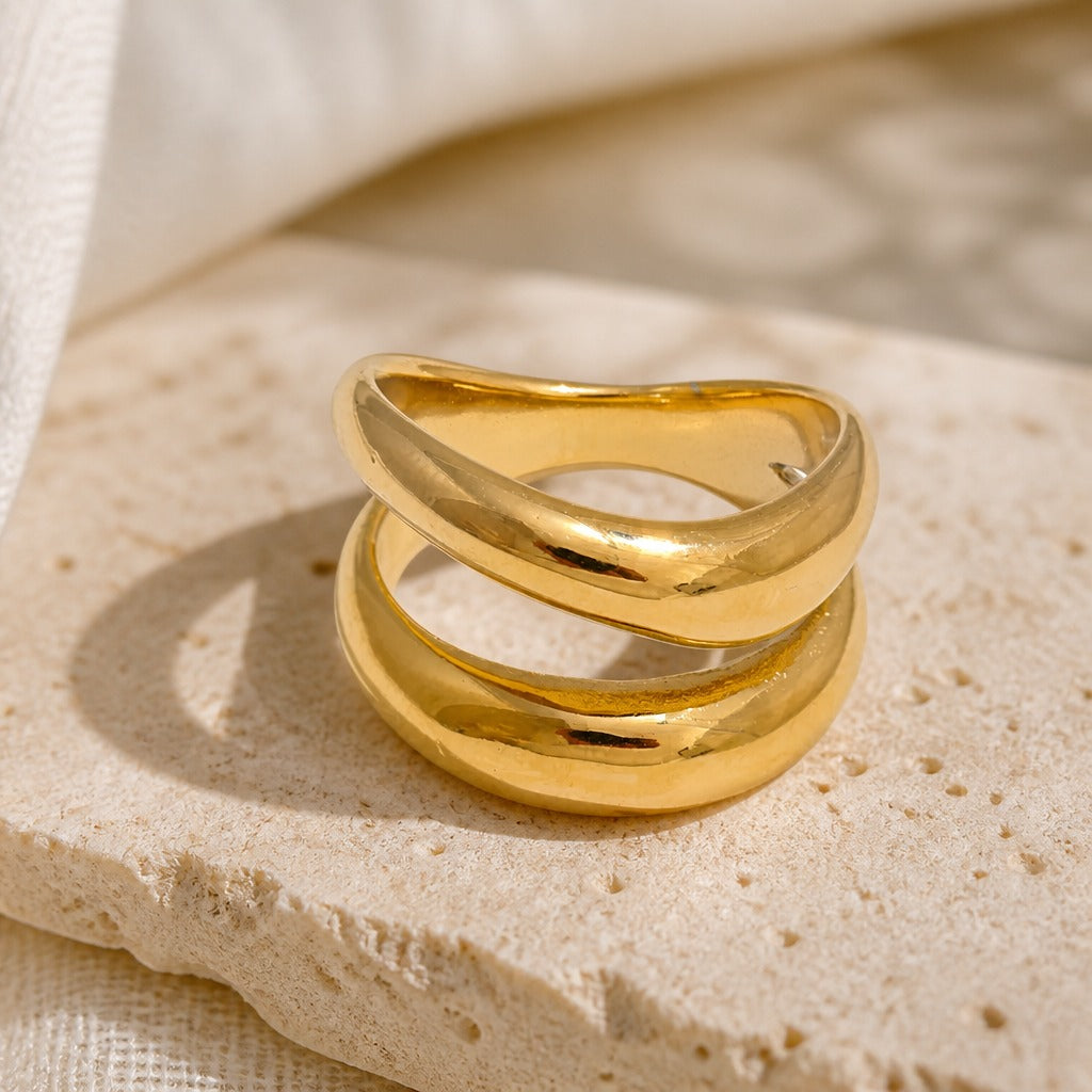 Anillo de doble curva elevado – imagen 2