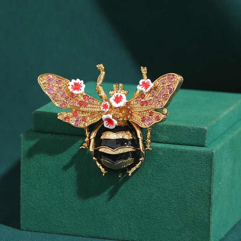 Broche abeja Rosegarden – imagen 5