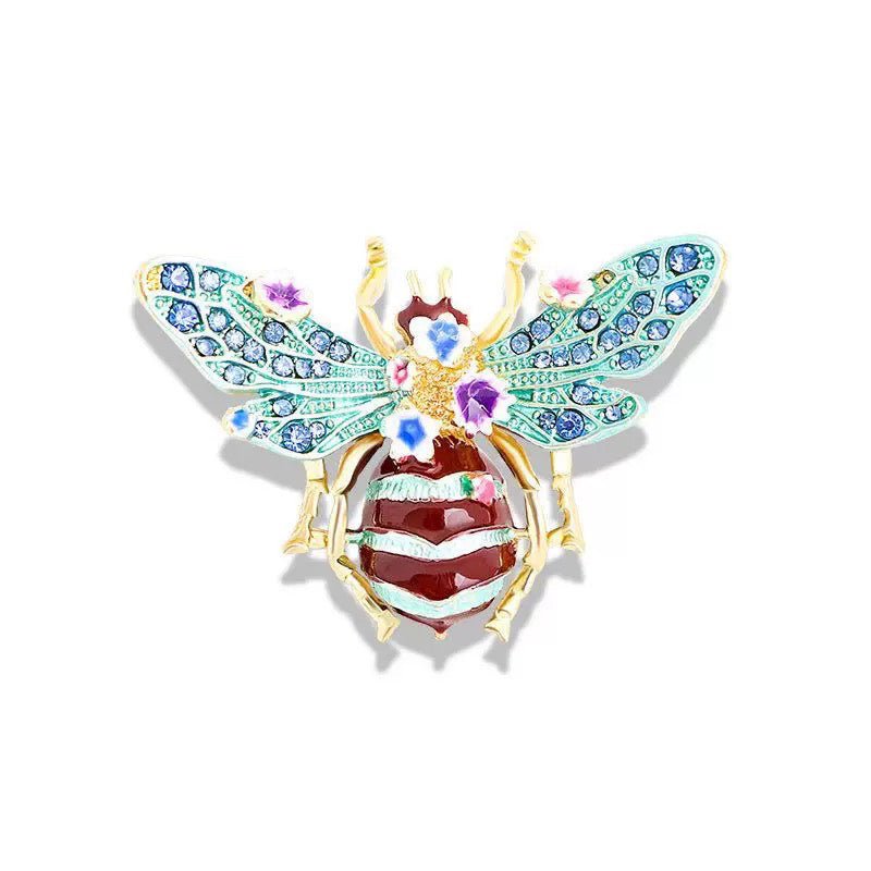 Broche abeja Rosegarden – imagen 2