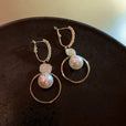 Pendientes de perla cultivada premium