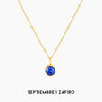 Collar luminoso con gema circular – imagen 14