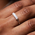 Anillo de cinco perlas Gota de rocío – imagen 8