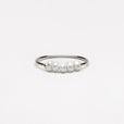 Anillo de cinco perlas Gota de rocío – imagen 5