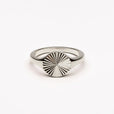 Anillo Sol circular en oro o plata – imagen 5