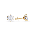 Pendientes Tera con estilo en oro blanco — Carmen, Lucía & Rocío