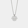 Collar con colgante de sol en plata o oro – imagen 4